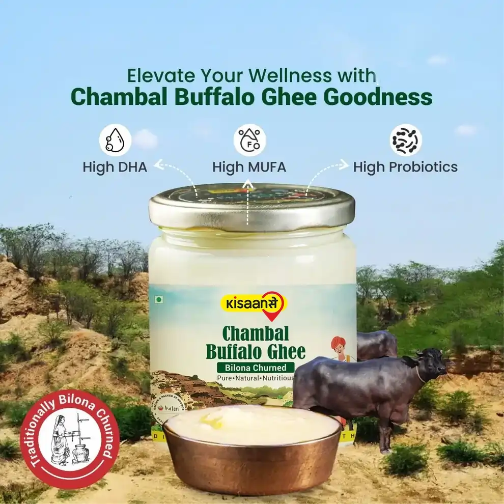 Chambal Desi A2 Buffalo Ghee