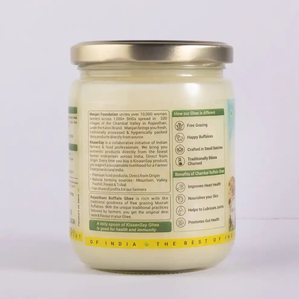 Chambal Desi A2 Buffalo Ghee
