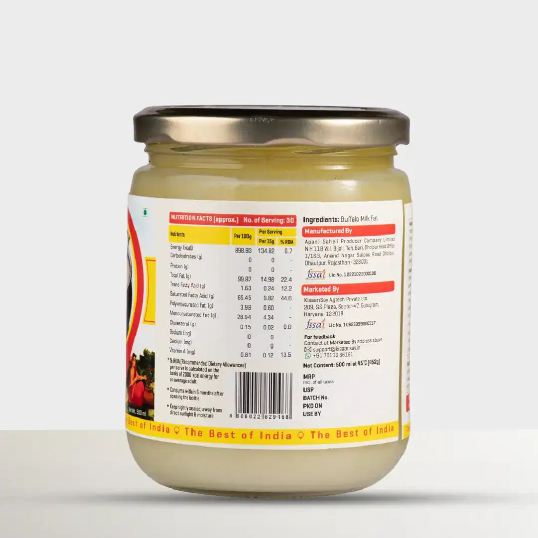 Chambal A2 Buffalo Ghee