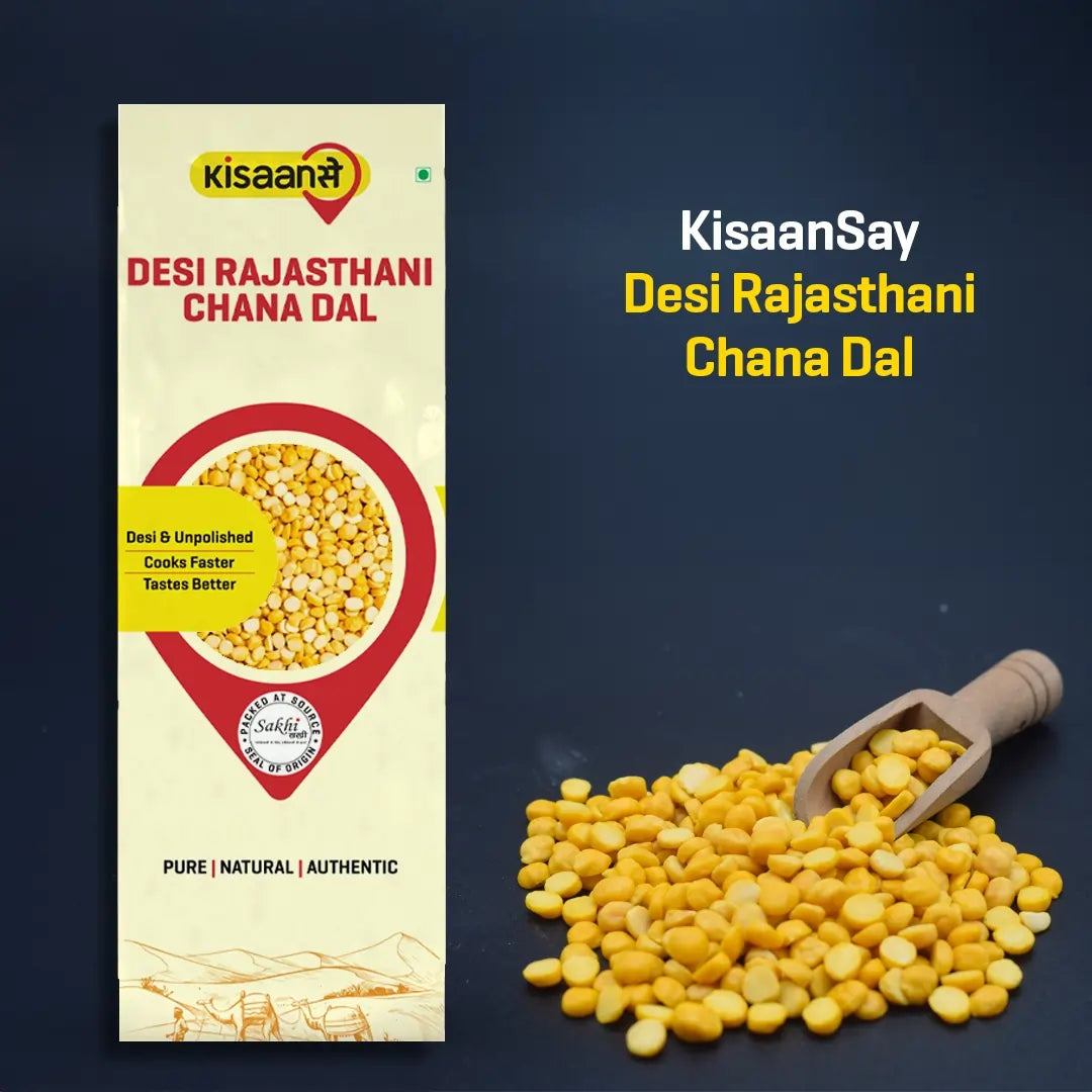 Desi Rajasthani Chana Dal