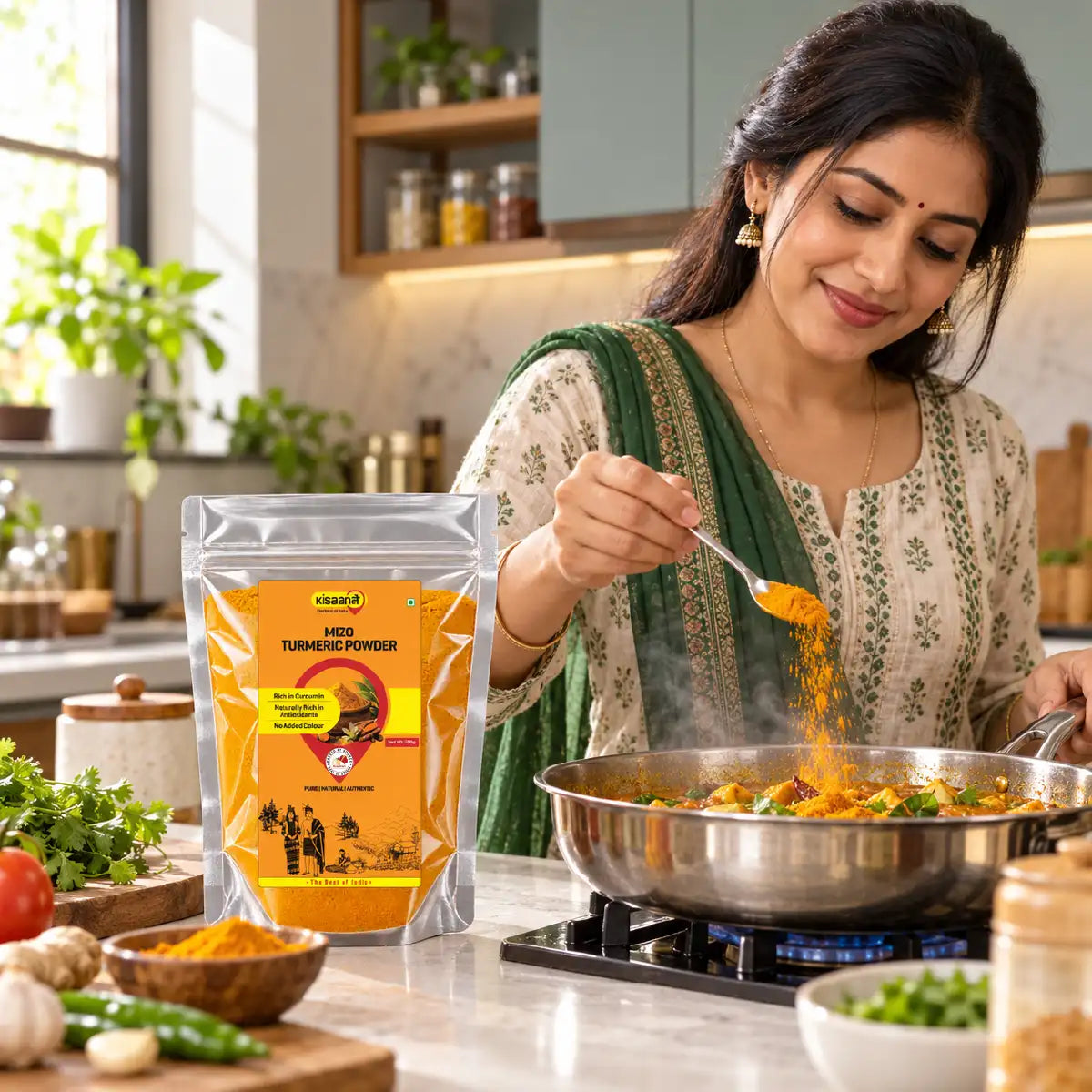 Mizo Turmeric Powder