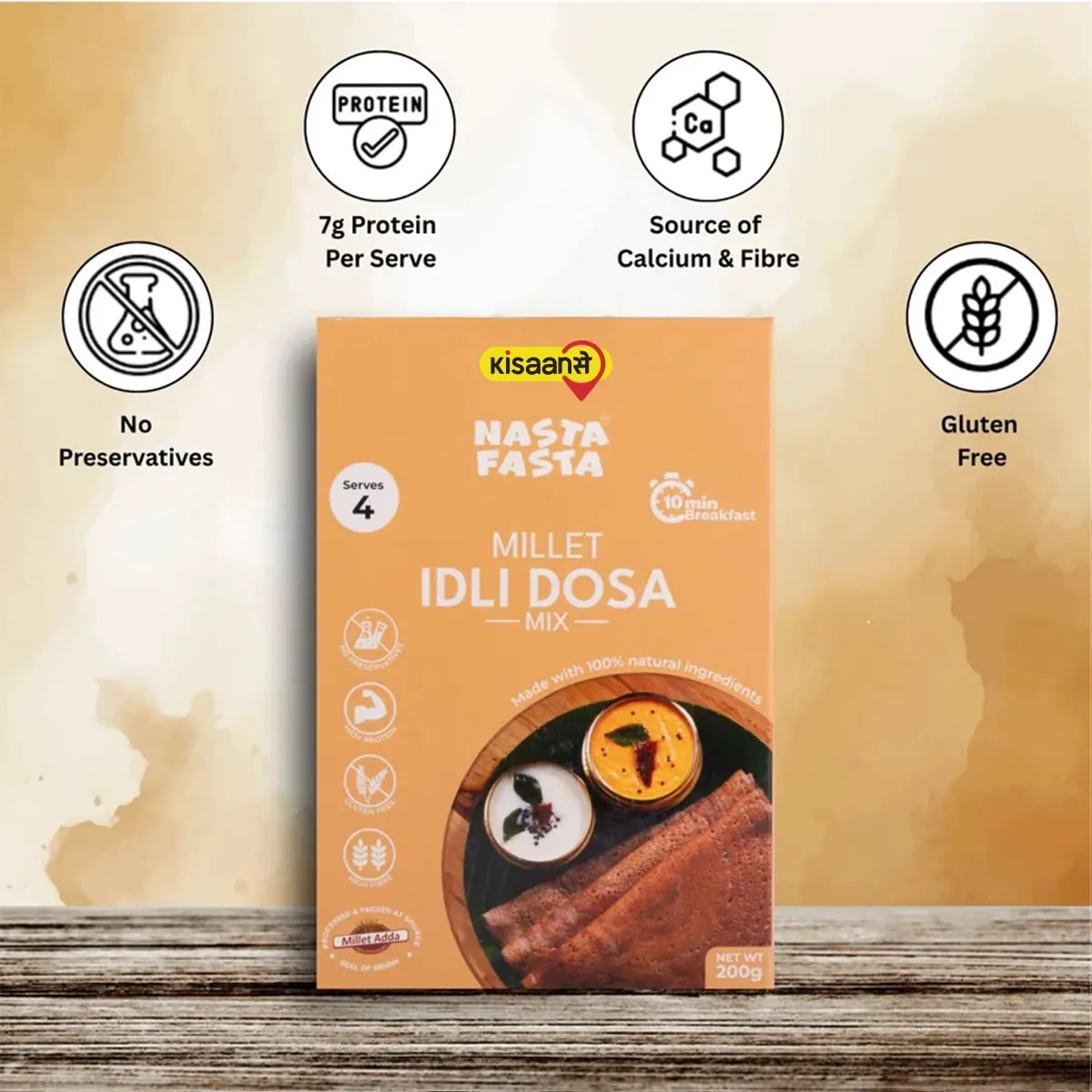 Nasta Fasta Millet Idli Dosa Mix