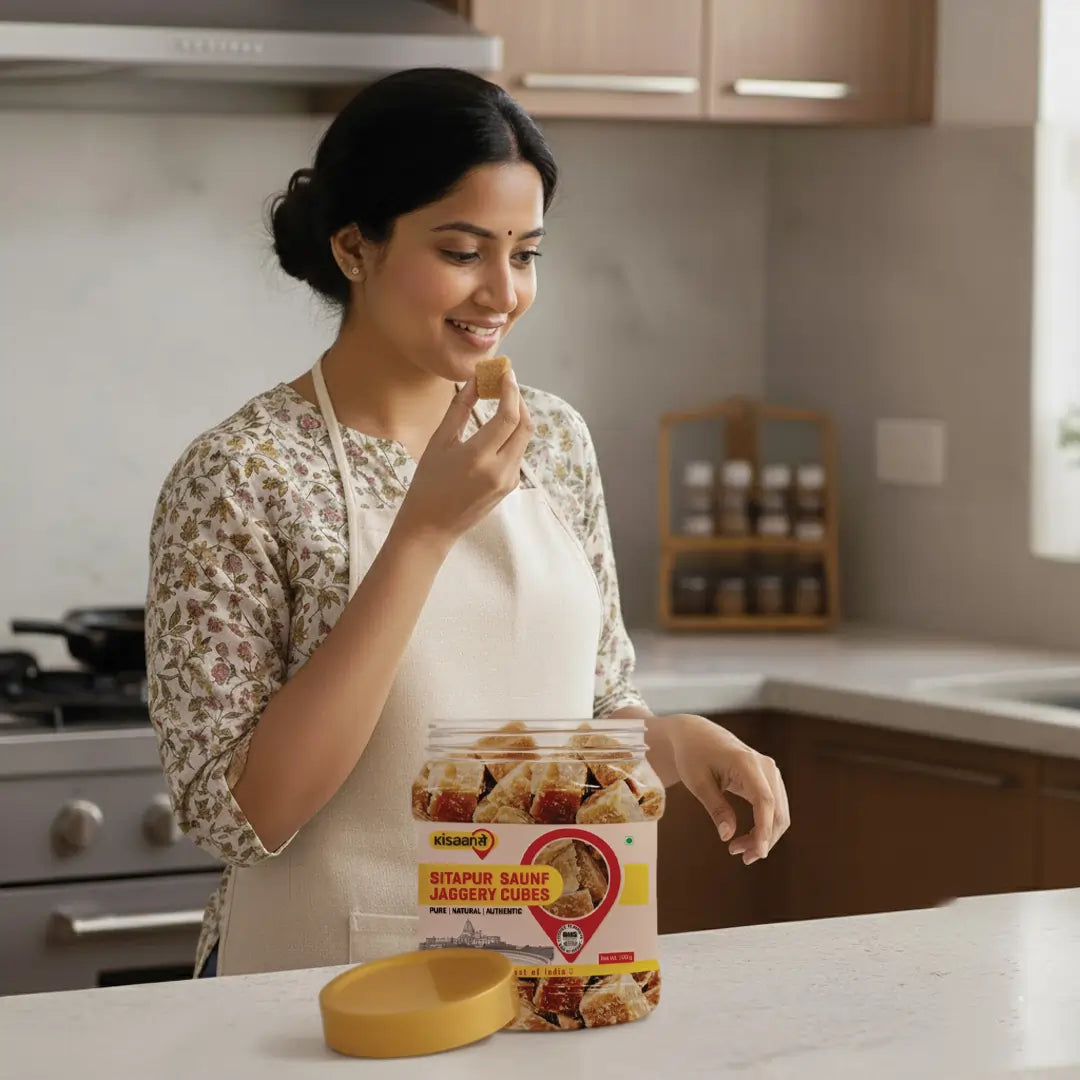 Sitapur Saunf Jaggery Cubes