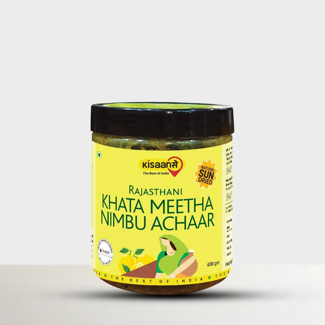 Rajasthani Khatta Meetha Nimbu Achaar