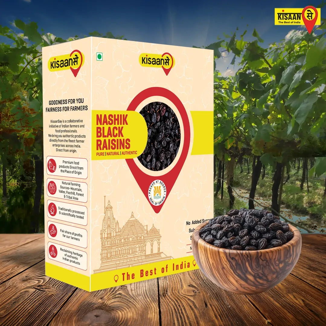Nashik Black Raisins