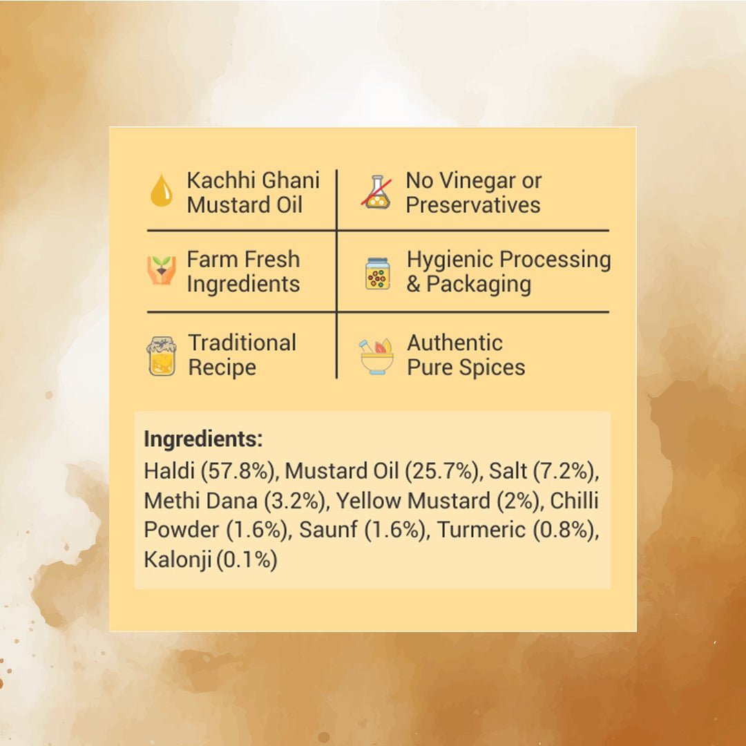 Rajasthani Haldi Achaar - KisaanSay