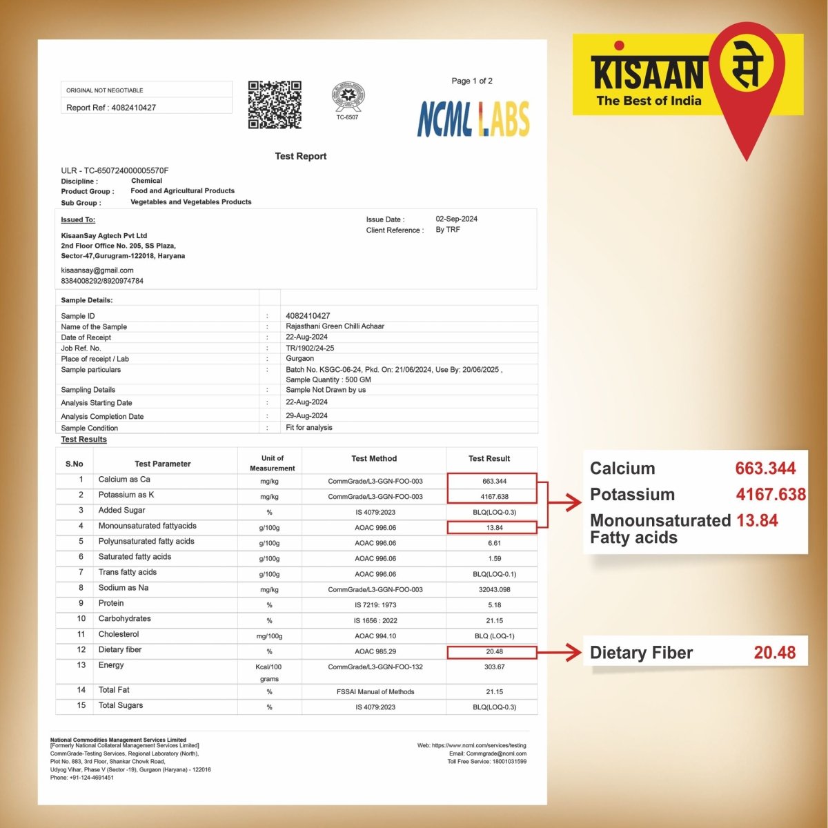 Rajasthani Singhara Achaar | Natural Sun Dried | No Vinegar or Preservatives - KisaanSay