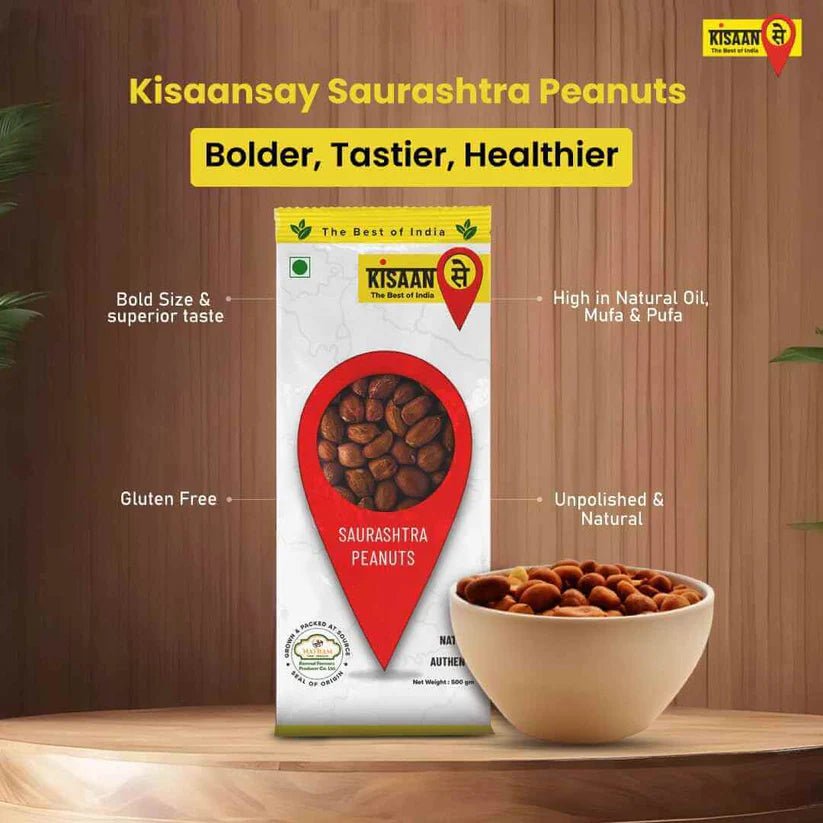 Saurashtra Peanuts - KisaanSay