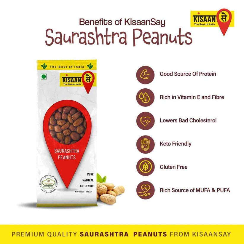 Saurashtra Peanuts - KisaanSay