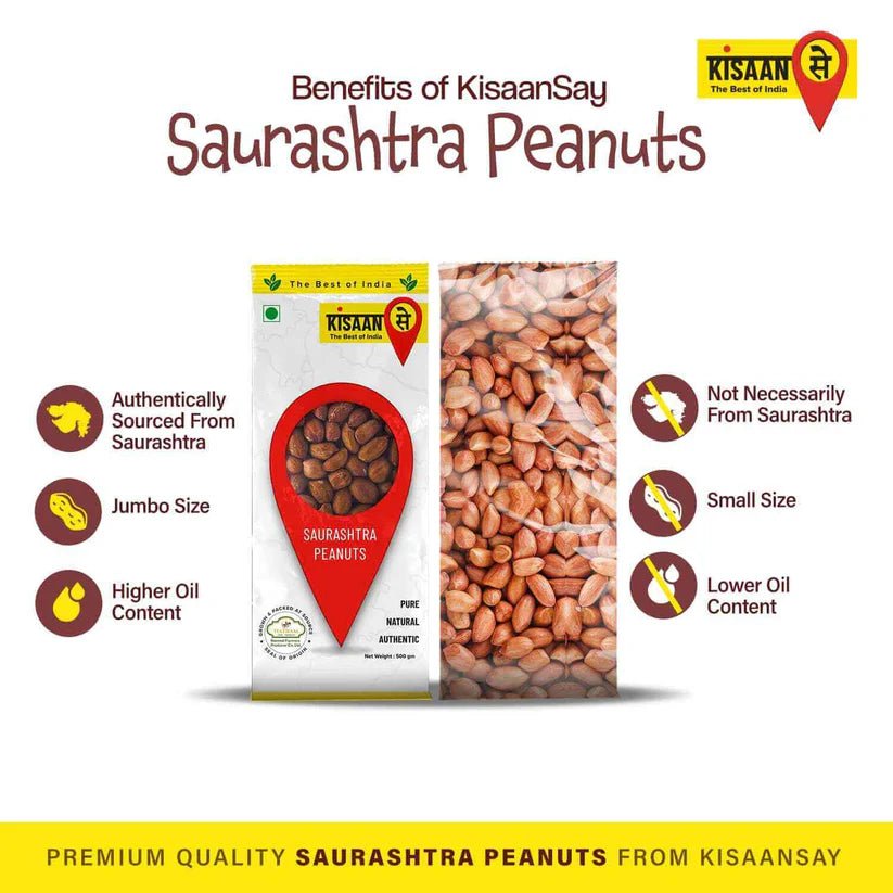 Saurashtra Peanuts - KisaanSay