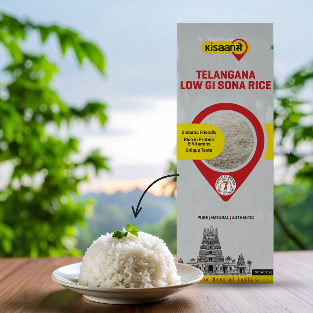 Telangana Low GI Sona Rice
