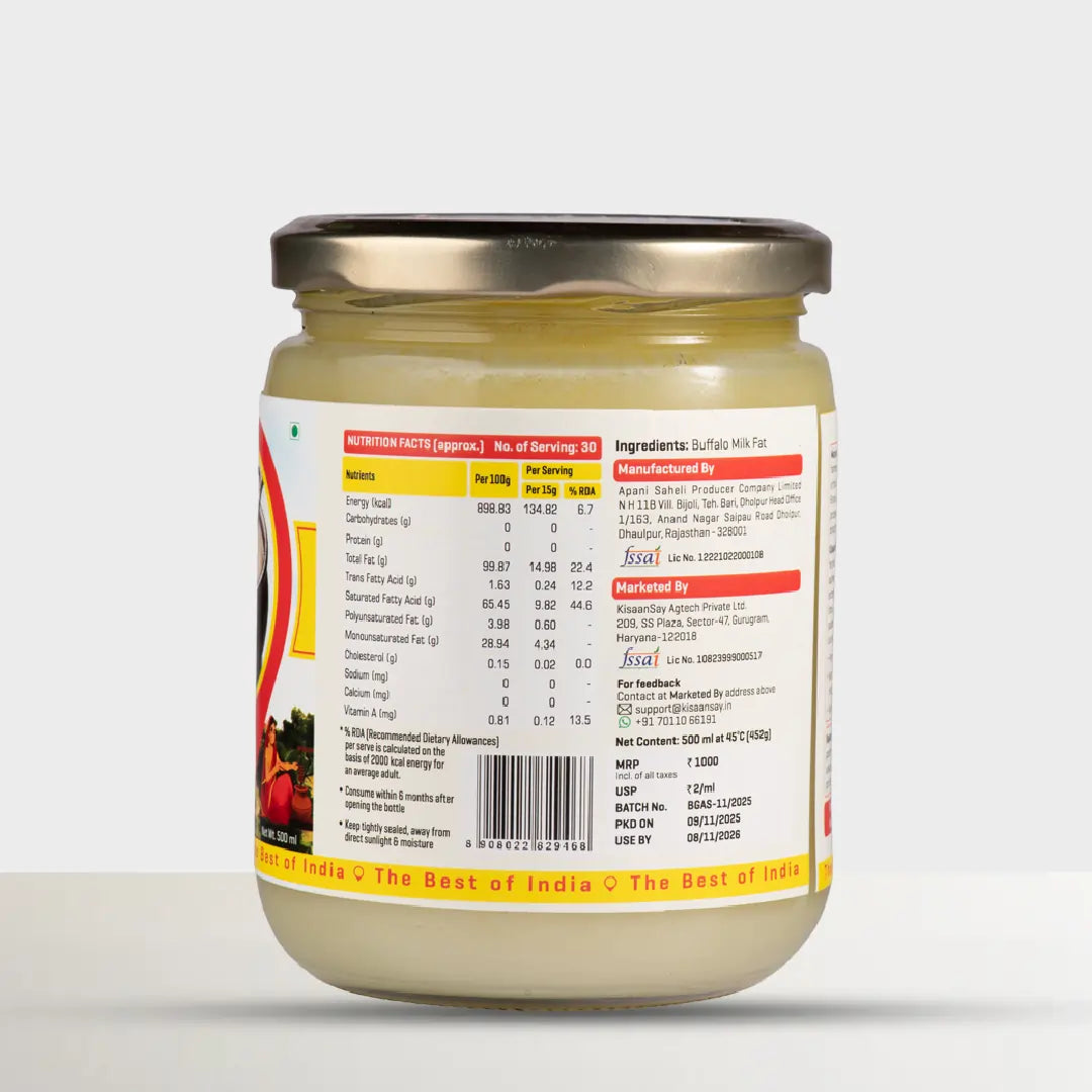 Chambal A2 Buffalo Ghee