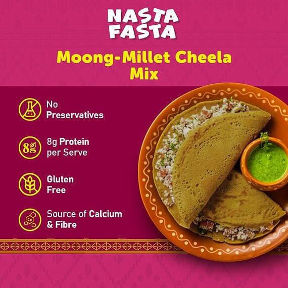 10 - min Millet Breakfast Combo (Pack of 8) - KisaanSay
