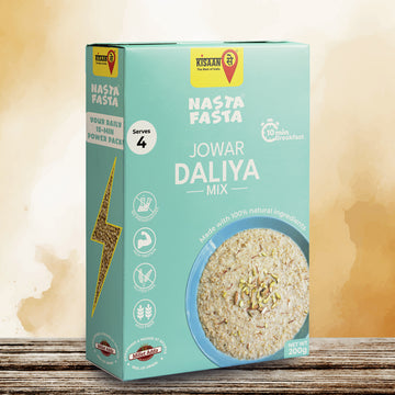 Nasta Fasta Jowar Daliya | No Preservatives | High Fibre & Protein |  Cooks in 10 minutes