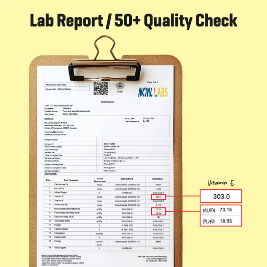 Rajasthani Kachi Ghani Yellow Mustard Oil - Wood Pressed