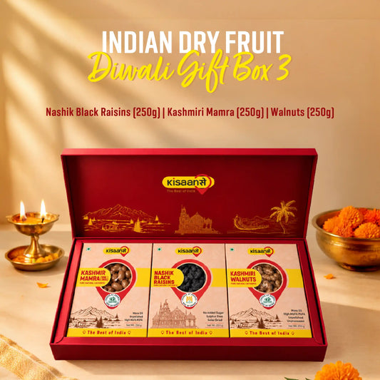 Indian Dry Fruit Diwali Gift Box 3