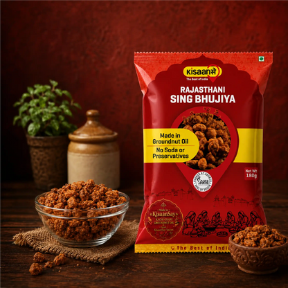Rajasthani Sing Bhujiya
