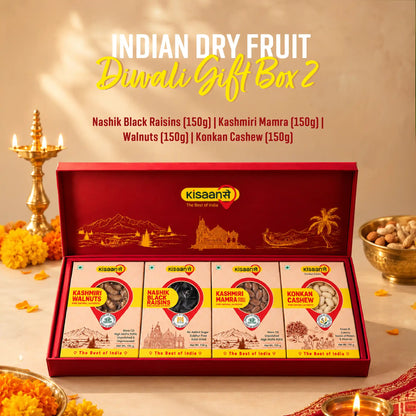 Indian Dry Fruit Diwali Gift Box 2