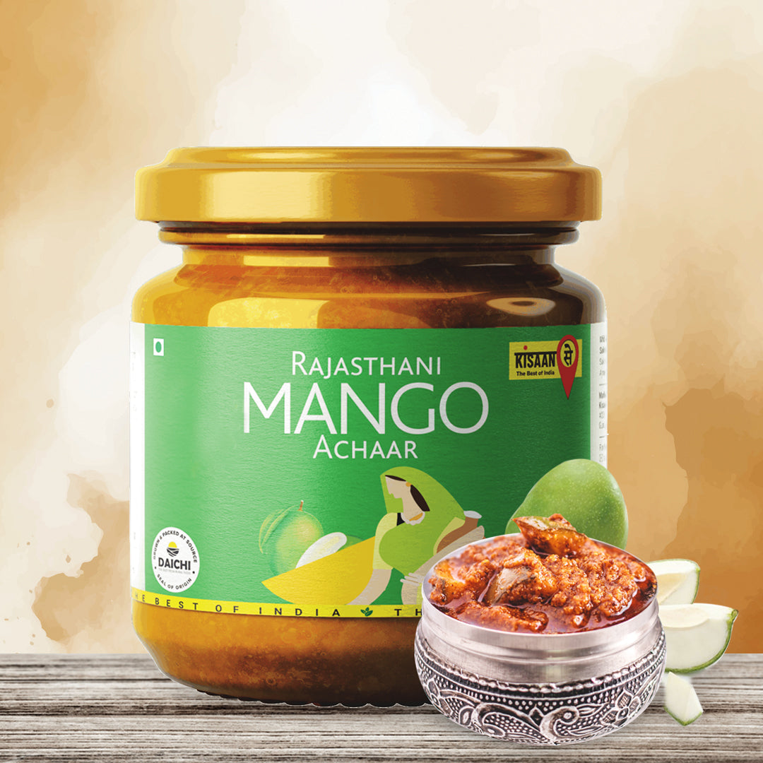 Rajasthani Mango Achaar | Natural Sun Dried | No Vinegar or Preservatives