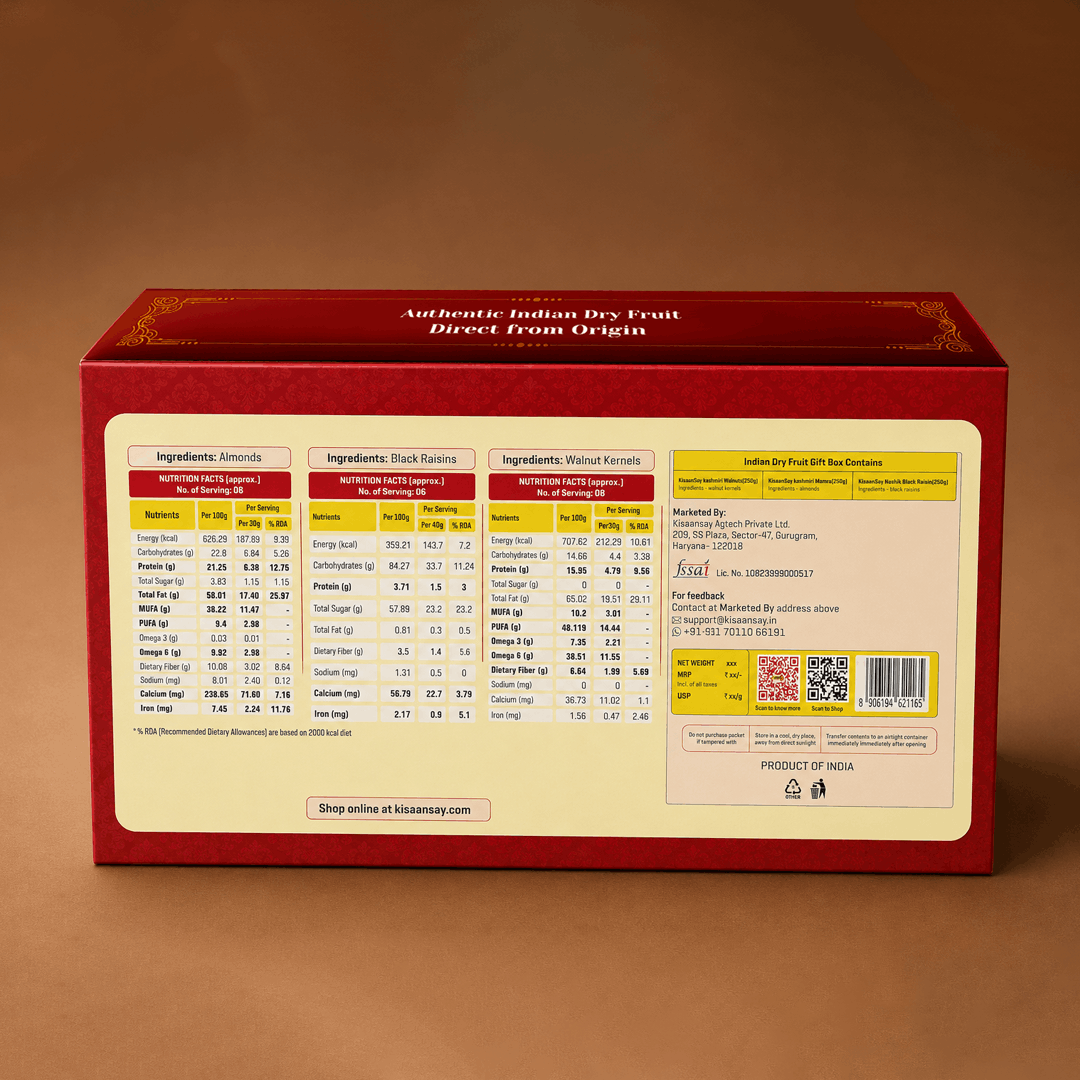 Indian Dry Fruit Gift box