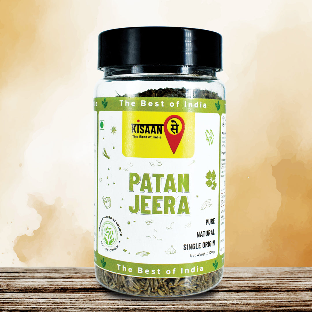 Patan Jeera | Single Origin | Unique Aroma & Flavour | No Artificial Colours