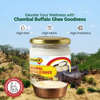 Chambal Desi A2 Buffalo Ghee