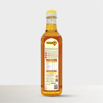 Rajasthani Kachi Ghani Mustard Oil (Yellow) - Wood Pressed