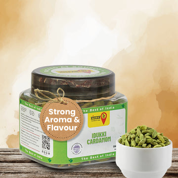 Premium Idukki Cardamom  | Strong Flavour & Aroma  | No Artificial Colours | Natural Immunity Booster