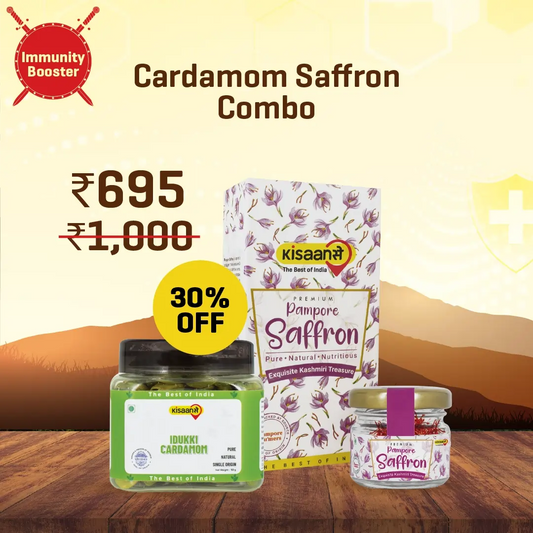 Cardamom Saffron Combo
