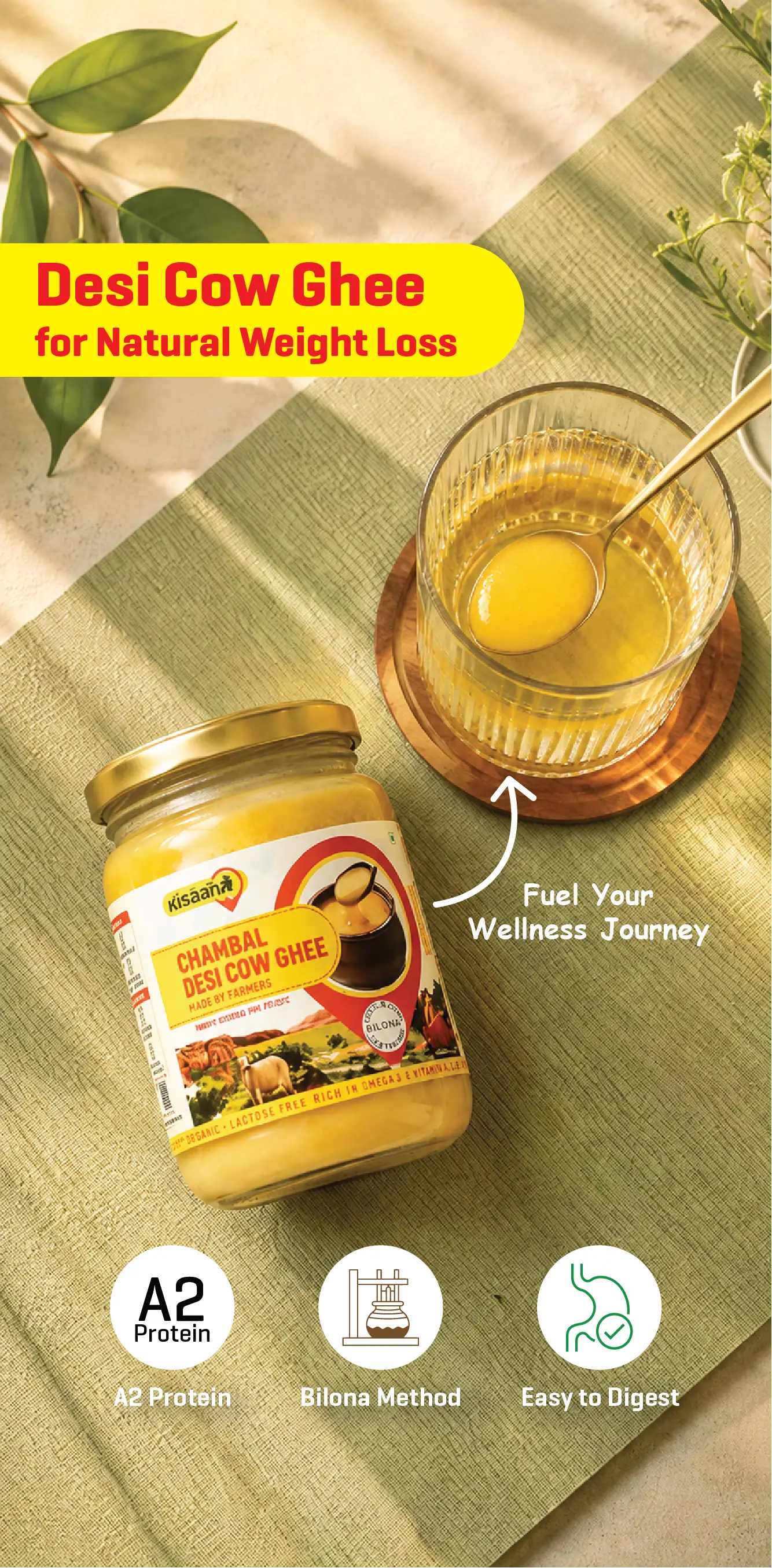 Bilona Desi Cow Ghee for Weight Loss: Can Traditional Ghee Help You Manage Weight Naturally?
