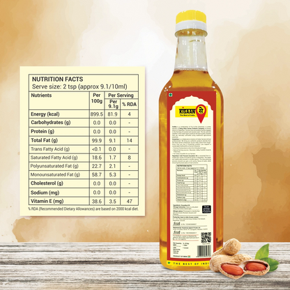 Rajasthani Cold Pressed Groundnut Oil