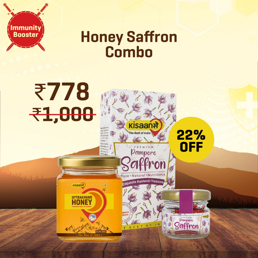 Honey Saffron Combo