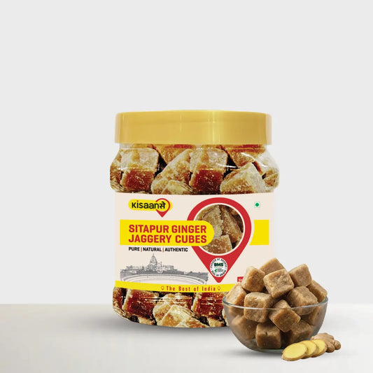 Sitapur Ginger Jaggery Cubes