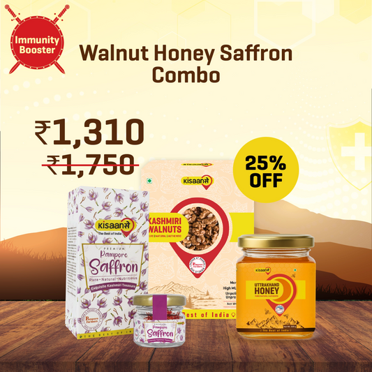 Walnut Honey Saffron Combo