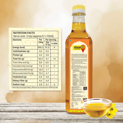 Rajasthani Kachi Ghani Mustard Oil (Yellow)