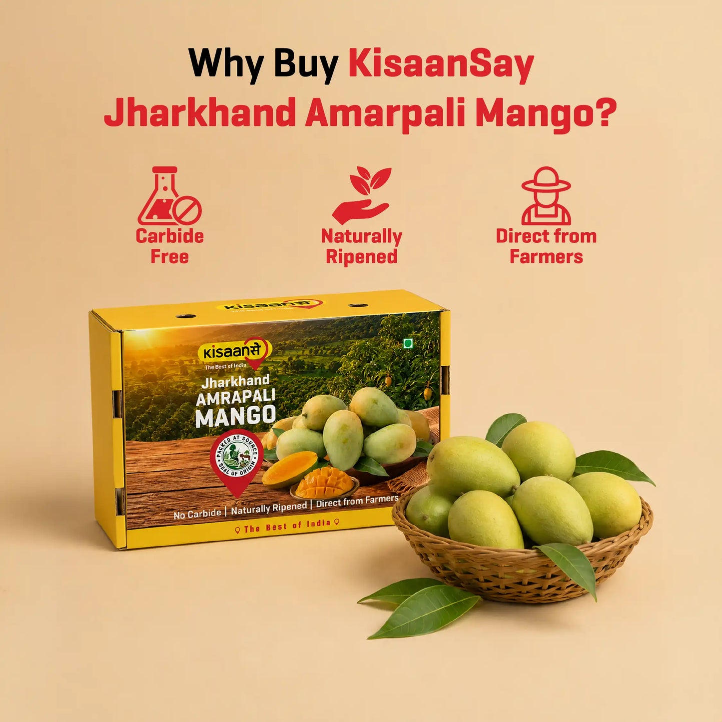 Jharkhand Amrapali Mango