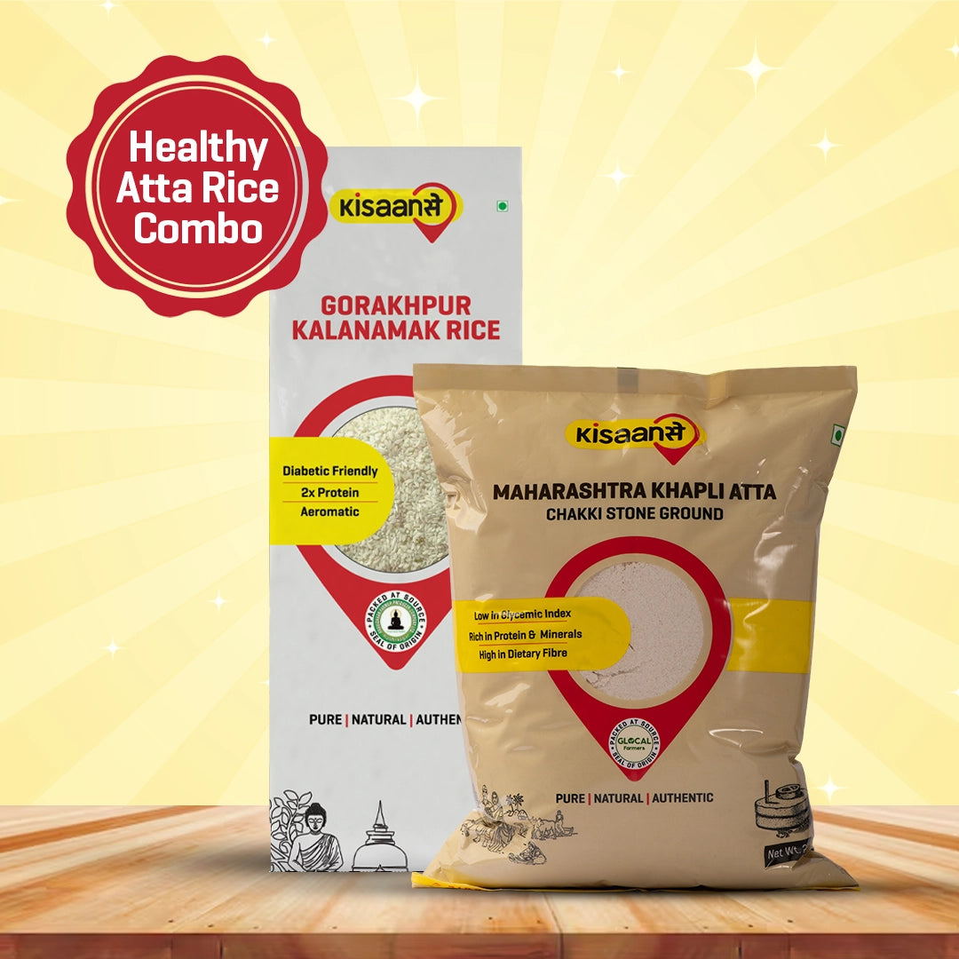 Healthy Atta Rice Combo
