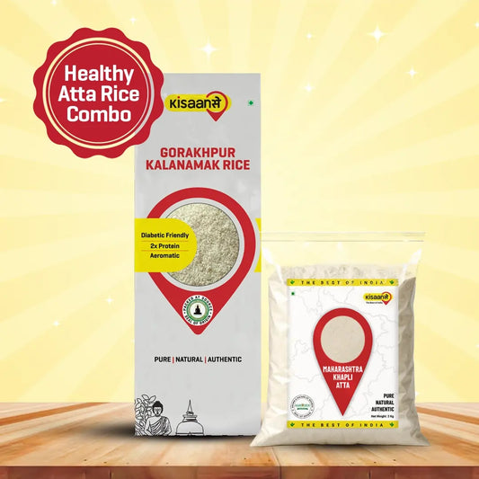 Healthy Atta Rice Combo