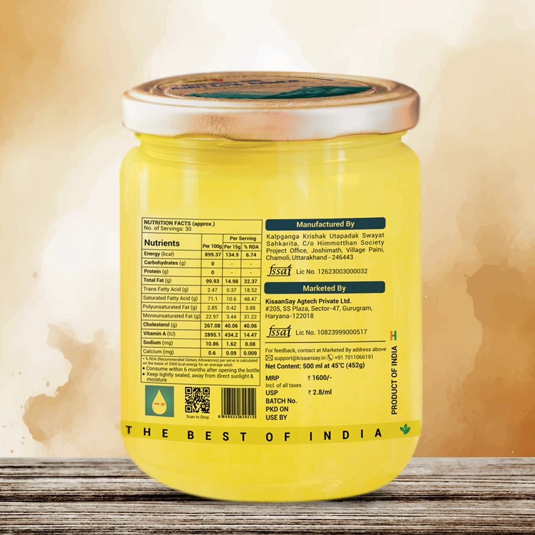 Himalayan Badri Cow Ghee