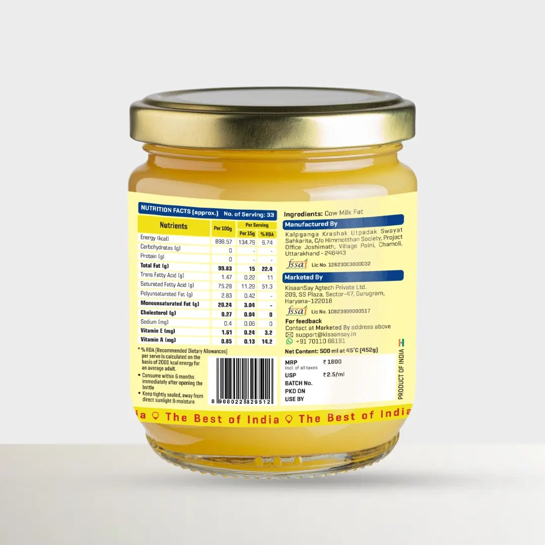 Himalayan Badri Cow Ghee