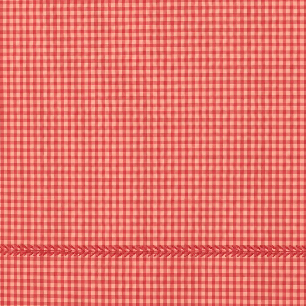 Red & White Checkered Bedsheet