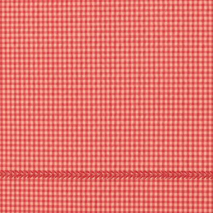 Red & White Checkered Bedsheet