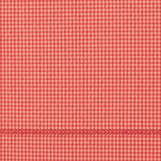 Red & White Checkered Bedsheet