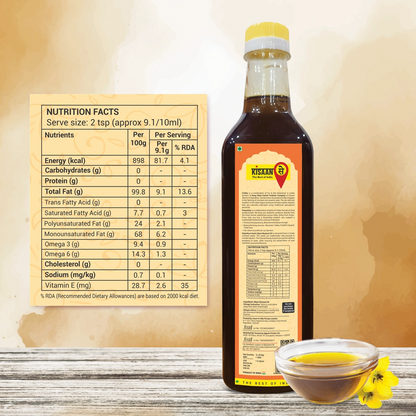 Rajasthani Kachi Ghani Mustard Oil (Black)