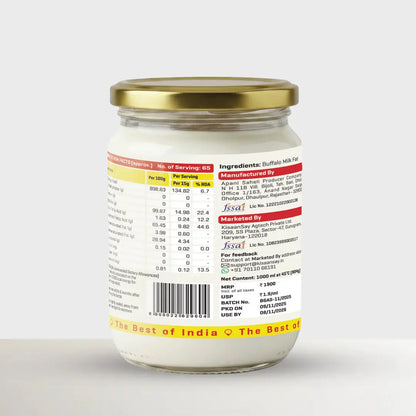 Chambal Desi A2 Buffalo Ghee