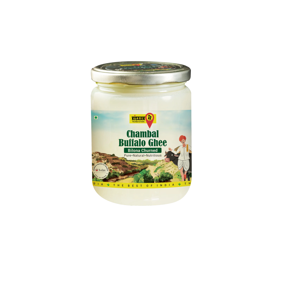 Chambal Desi Buffalo Ghee - KisaanSay