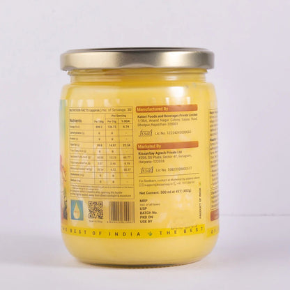 Chambal Desi Cow Ghee | Traditionally Bilona Churned | Naturally Immunity Booster - KisaanSay