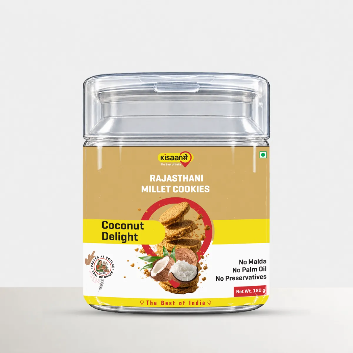 Rajasthani Millet Cookies - Coconut Delight