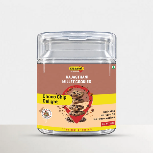 Rajasthani Millet Cookies - Choco Chip Delight