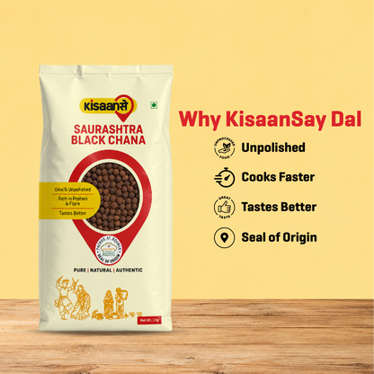 Desi Saurashtra Black Chana